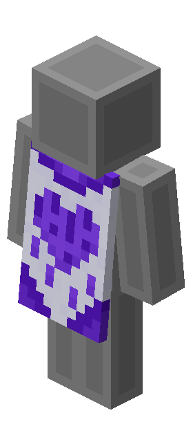 Purple Heart Cape Code shown as hanging cloth